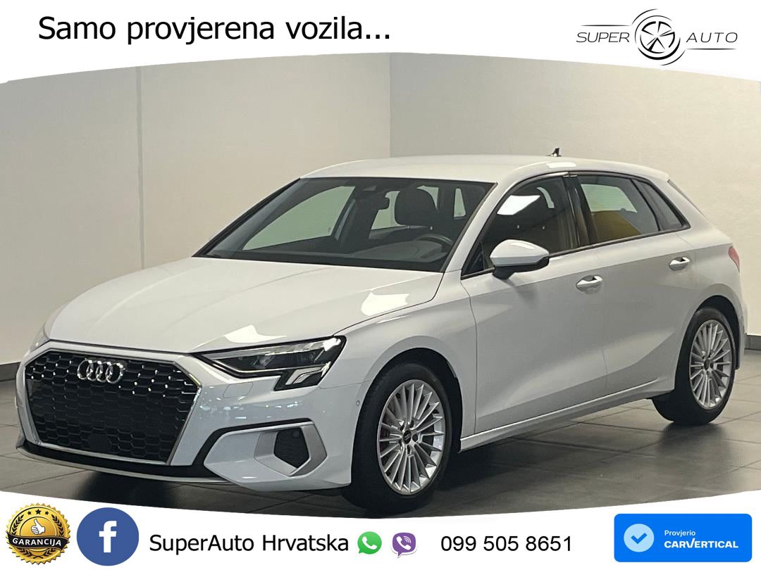 Audi A3 35 TFSI (150 KS) S tronic LED+GR SJED+ACC