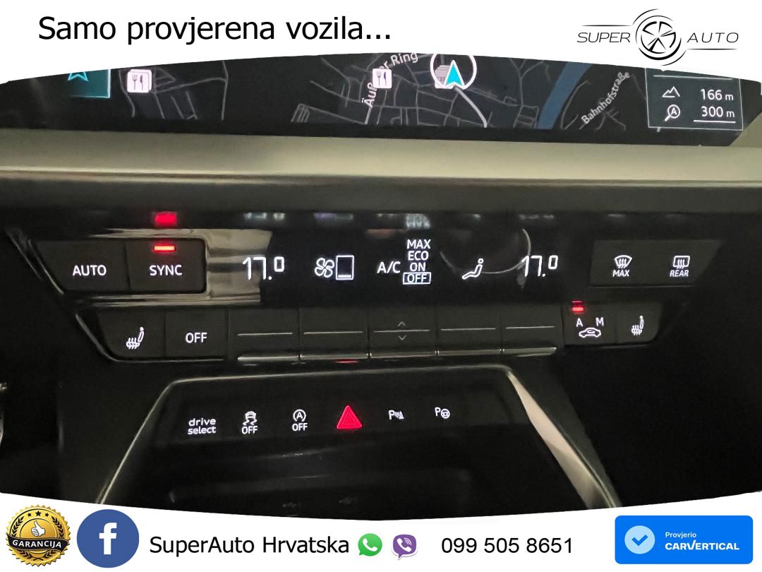 Audi A3 35 TFSI (150 KS) S tronic LED+GR SJED+ACC