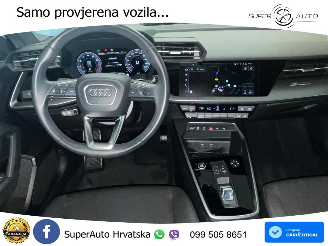 Audi A3 35 TFSI (150 KS) S tronic LED+GR SJED+ACC
