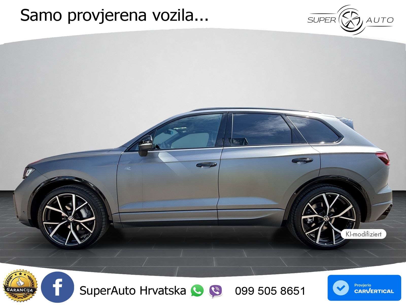 Volkswagen Touareg 3.0 V6 TDI (286 KS) 4MOTION Tiptronic ZRAČNI+ACC+GR SJED+KAM+PANO