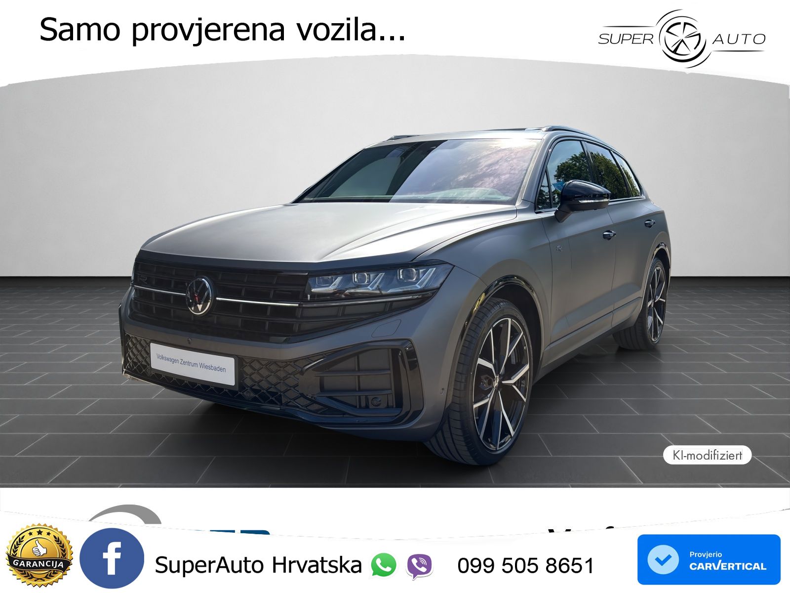 Volkswagen Touareg 3.0 V6 TDI (286 KS) 4MOTION Tiptronic ZRAČNI+ACC+GR SJED+KAM+PANO