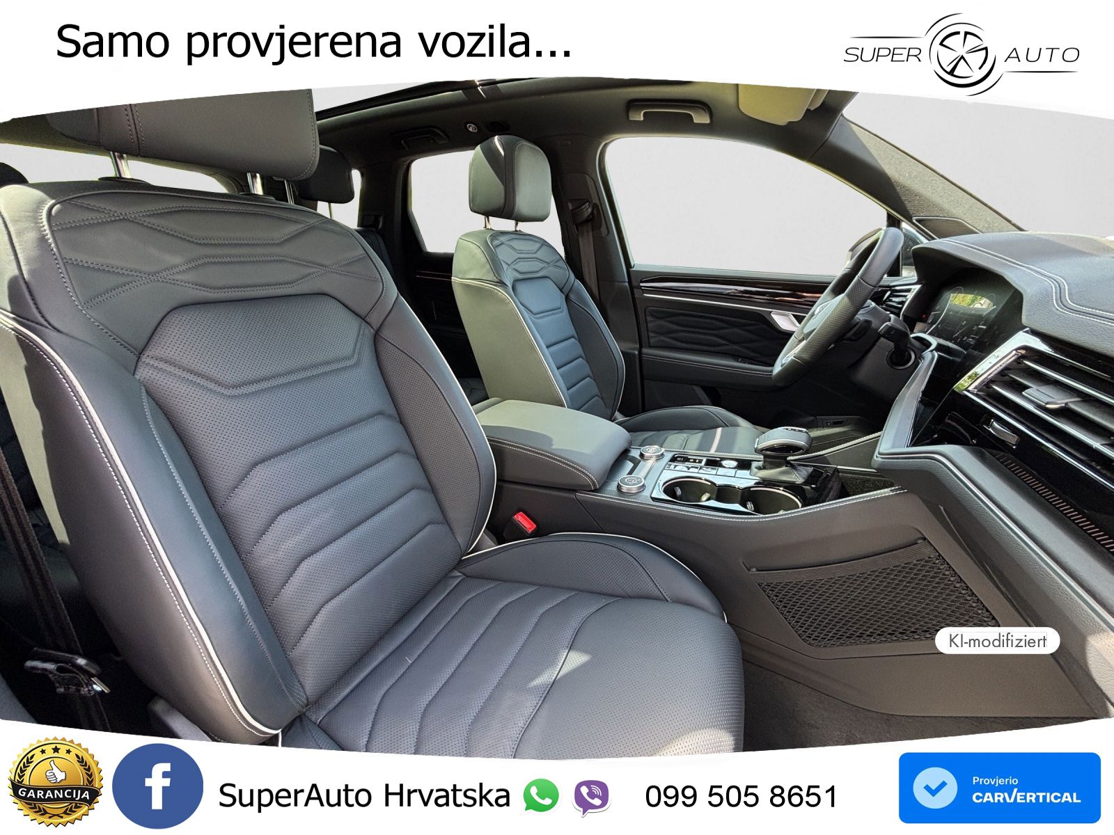 Volkswagen Touareg 3.0 V6 TDI (286 KS) 4MOTION Tiptronic ZRAČNI+ACC+GR SJED+KAM+PANO
