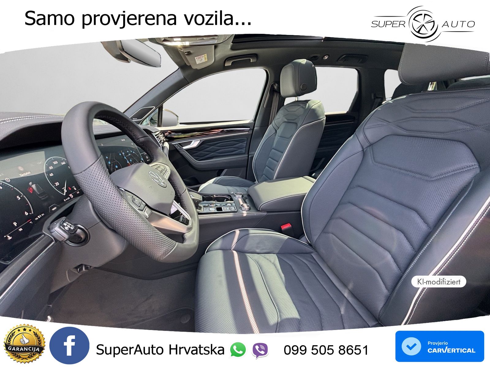 Volkswagen Touareg 3.0 V6 TDI (286 KS) 4MOTION Tiptronic ZRAČNI+ACC+GR SJED+KAM+PANO