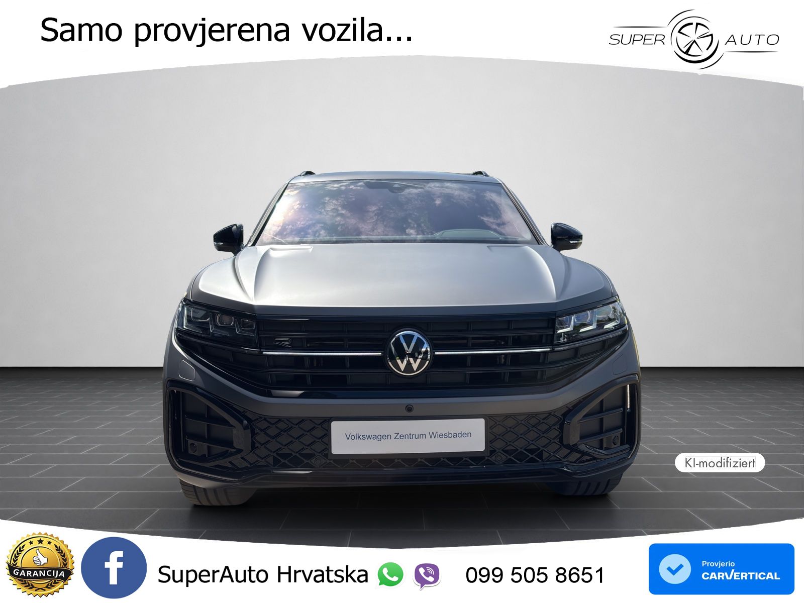 Volkswagen Touareg 3.0 V6 TDI (286 KS) 4MOTION Tiptronic ZRAČNI+ACC+GR SJED+KAM+PANO