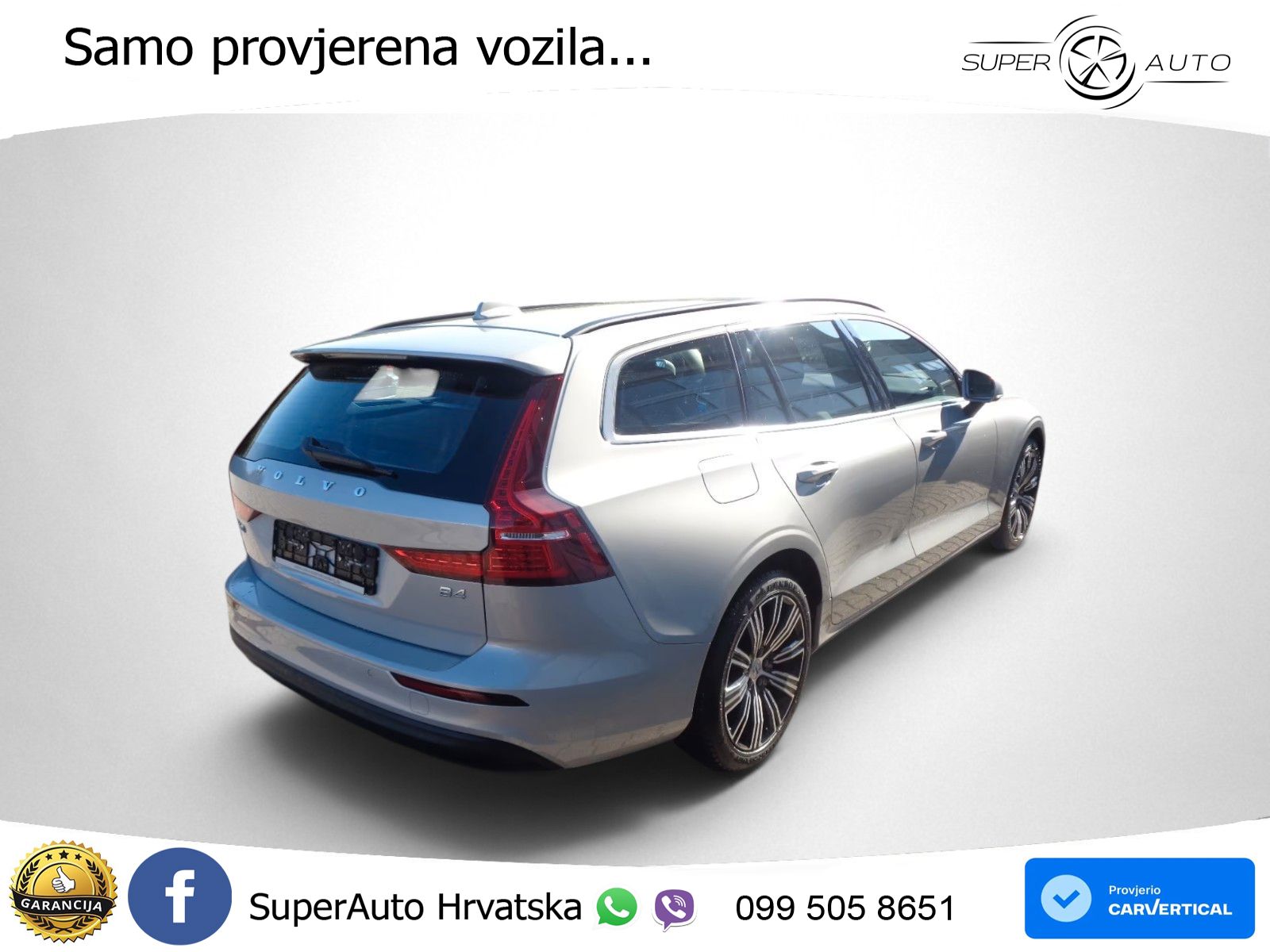 Volvo V60 2.0 B4 Benzin DCT LED+GR SJED+ACC