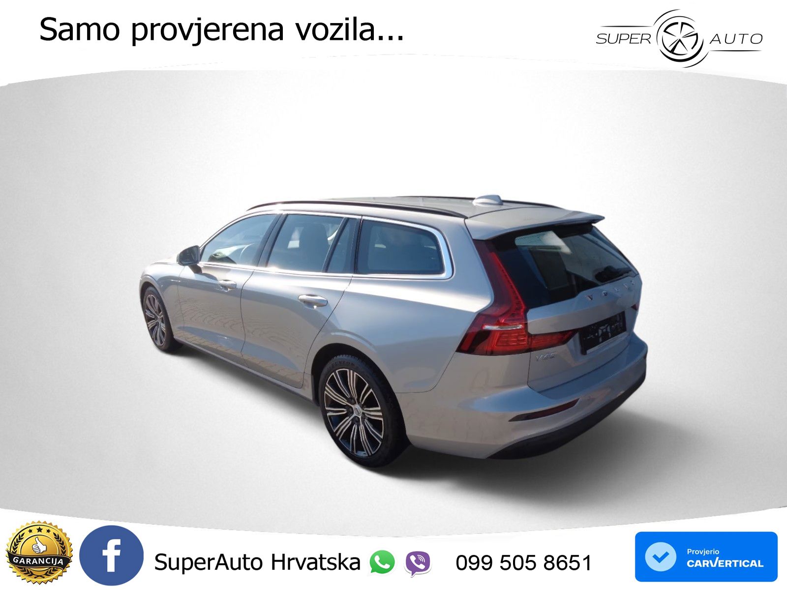 Volvo V60 2.0 B4 Benzin DCT LED+GR SJED+ACC