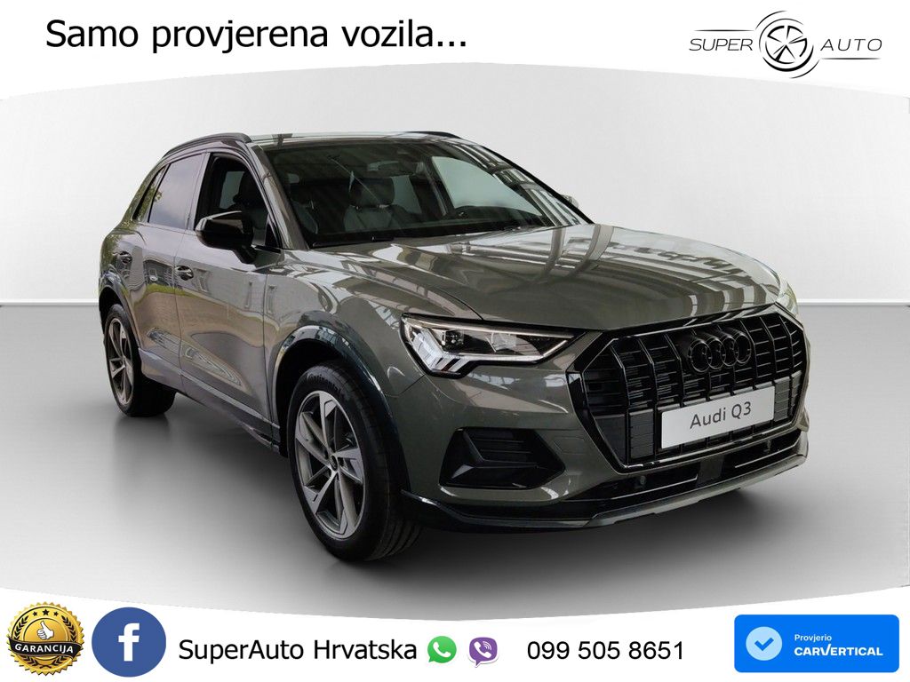Audi Q3 35 TFSI (150 KS) S tronic advanced LED+GR SJED+ACC