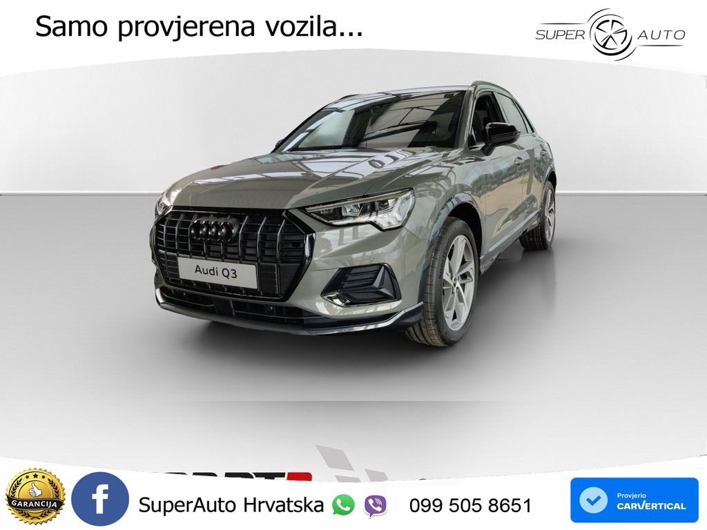Audi Q3 35 TFSI (150 KS) S tronic advanced LED+GR SJED+ACC