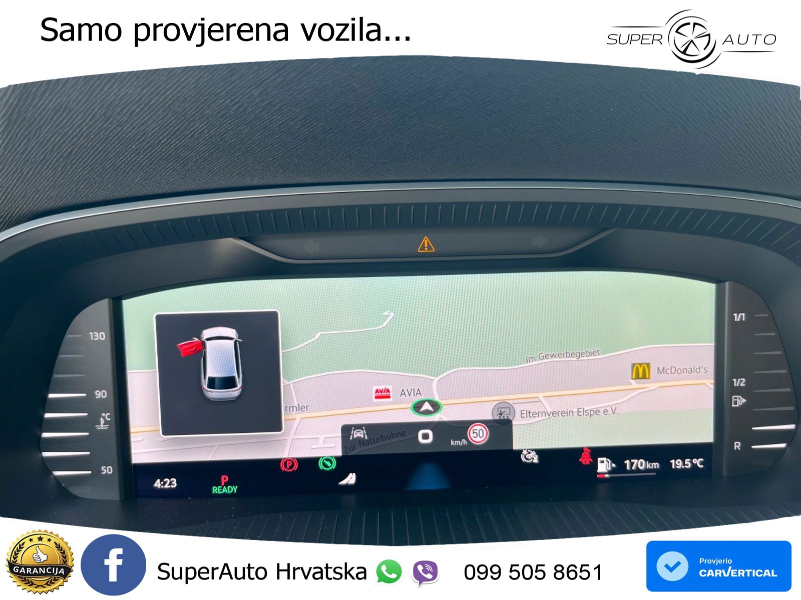 Škoda Octavia Combi 1.5 TSI (150 KS) DSG SportLine LED+GR SJED+ACC
