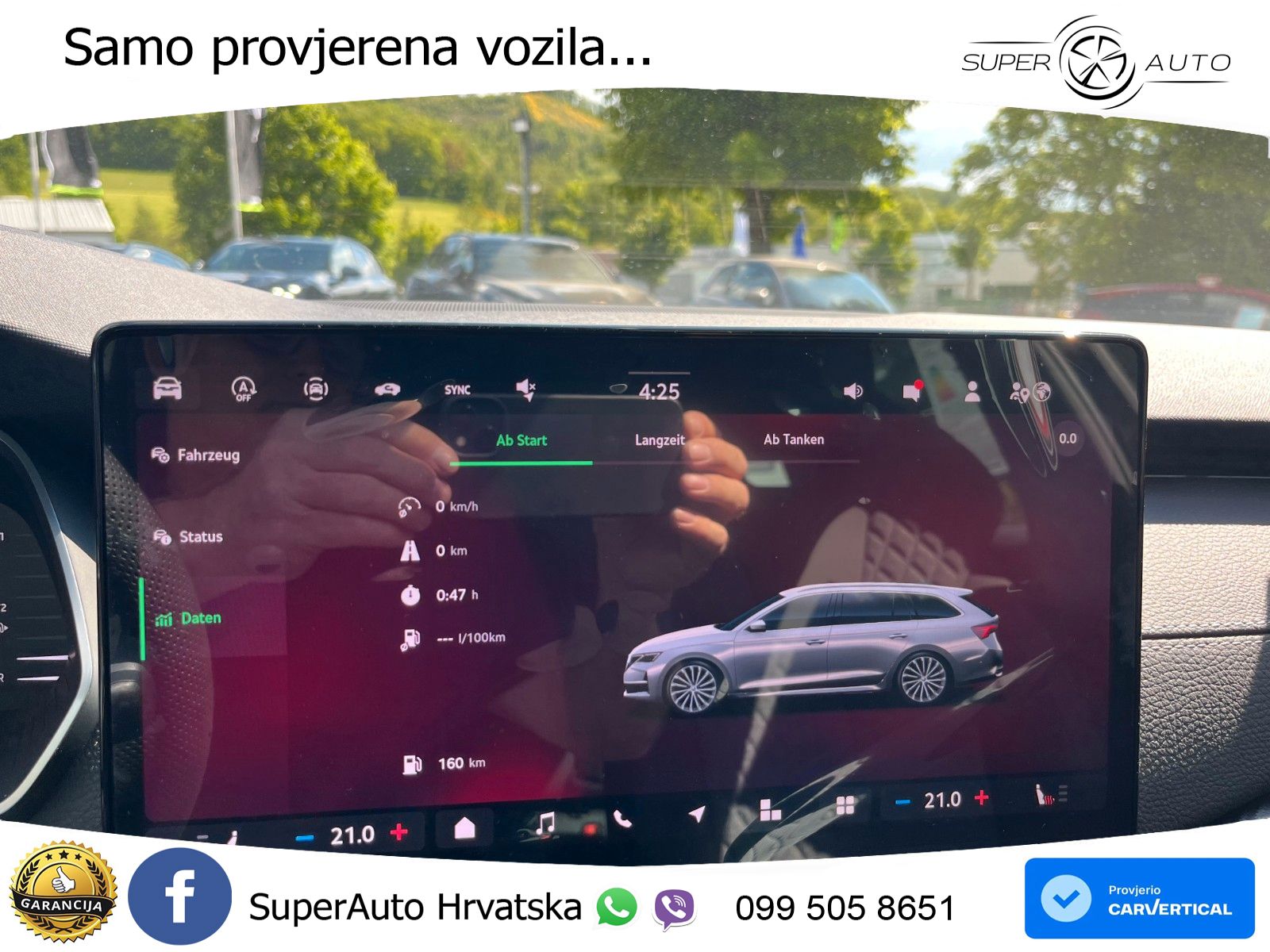 Škoda Octavia Combi 1.5 TSI (150 KS) DSG SportLine LED+GR SJED+ACC