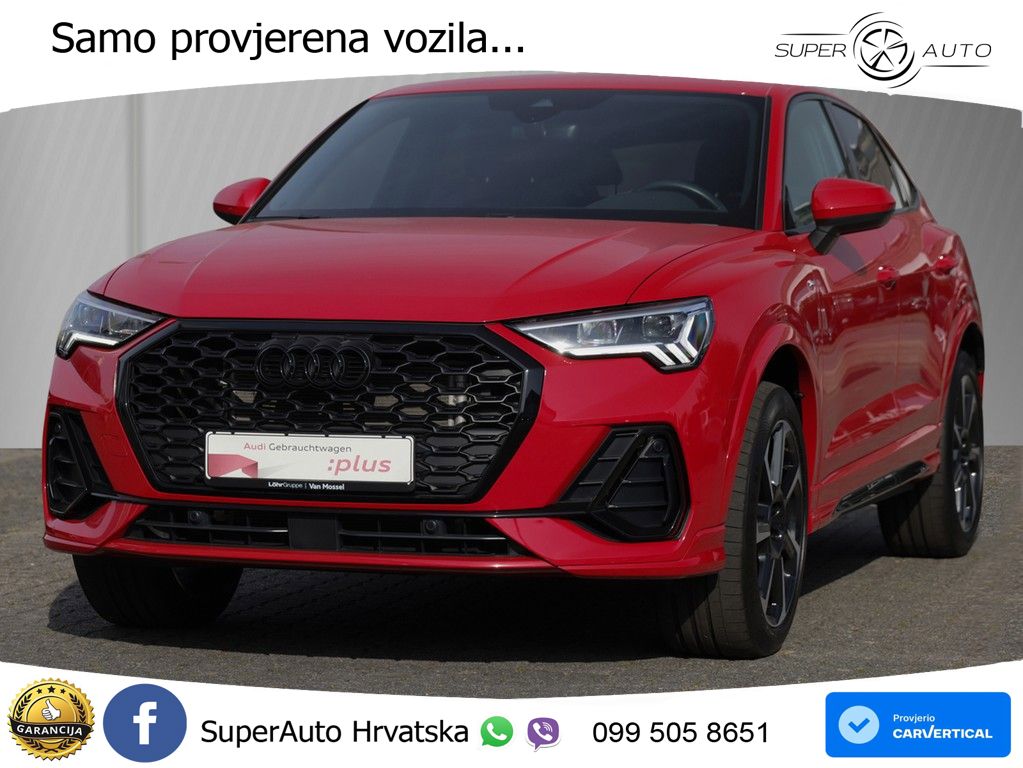 Audi Q3 II Sportback 35 TFSI (150 KS) S tronic S line
