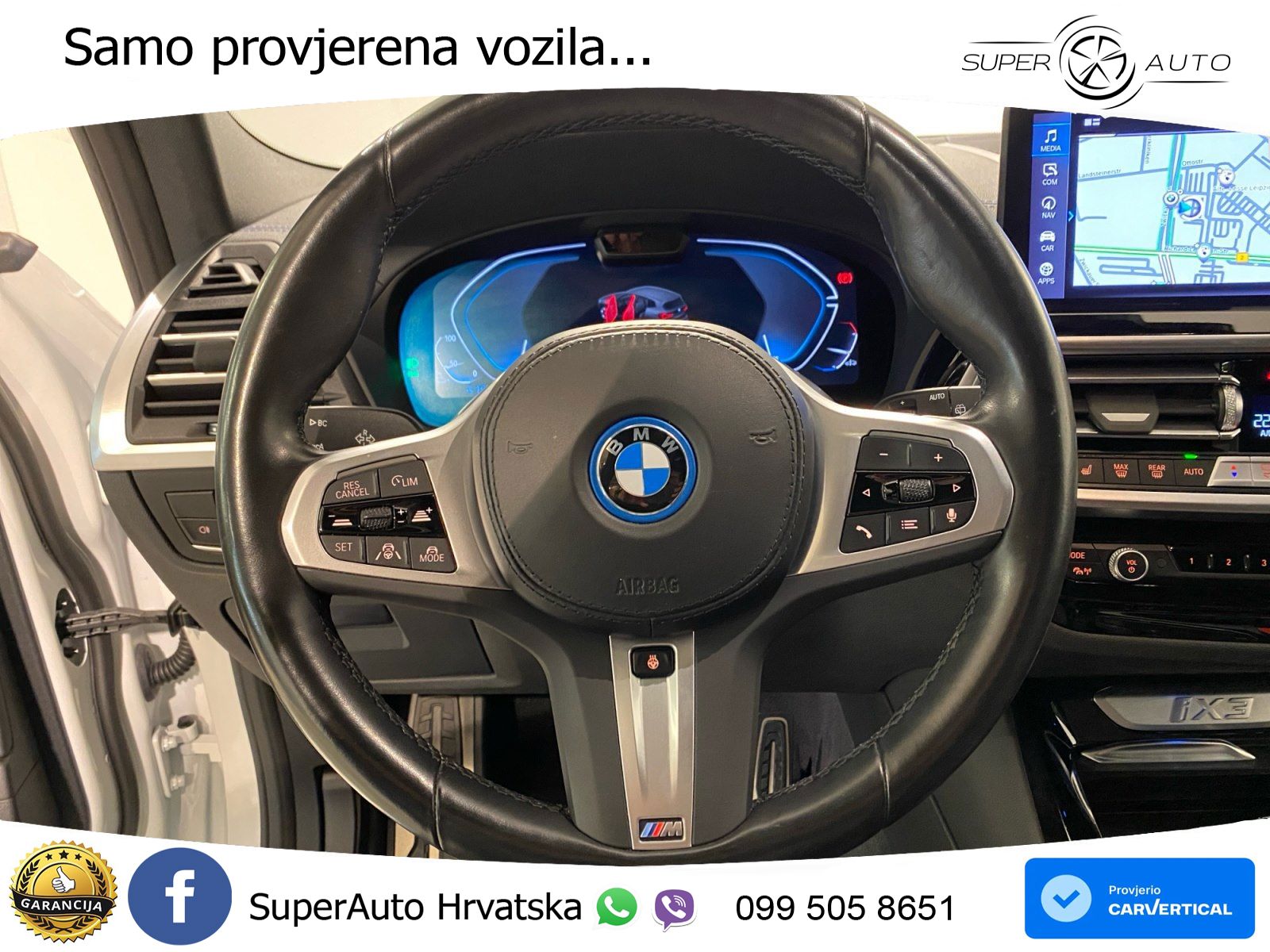 BMW iX3 80 kWh (286 KS) M Sport