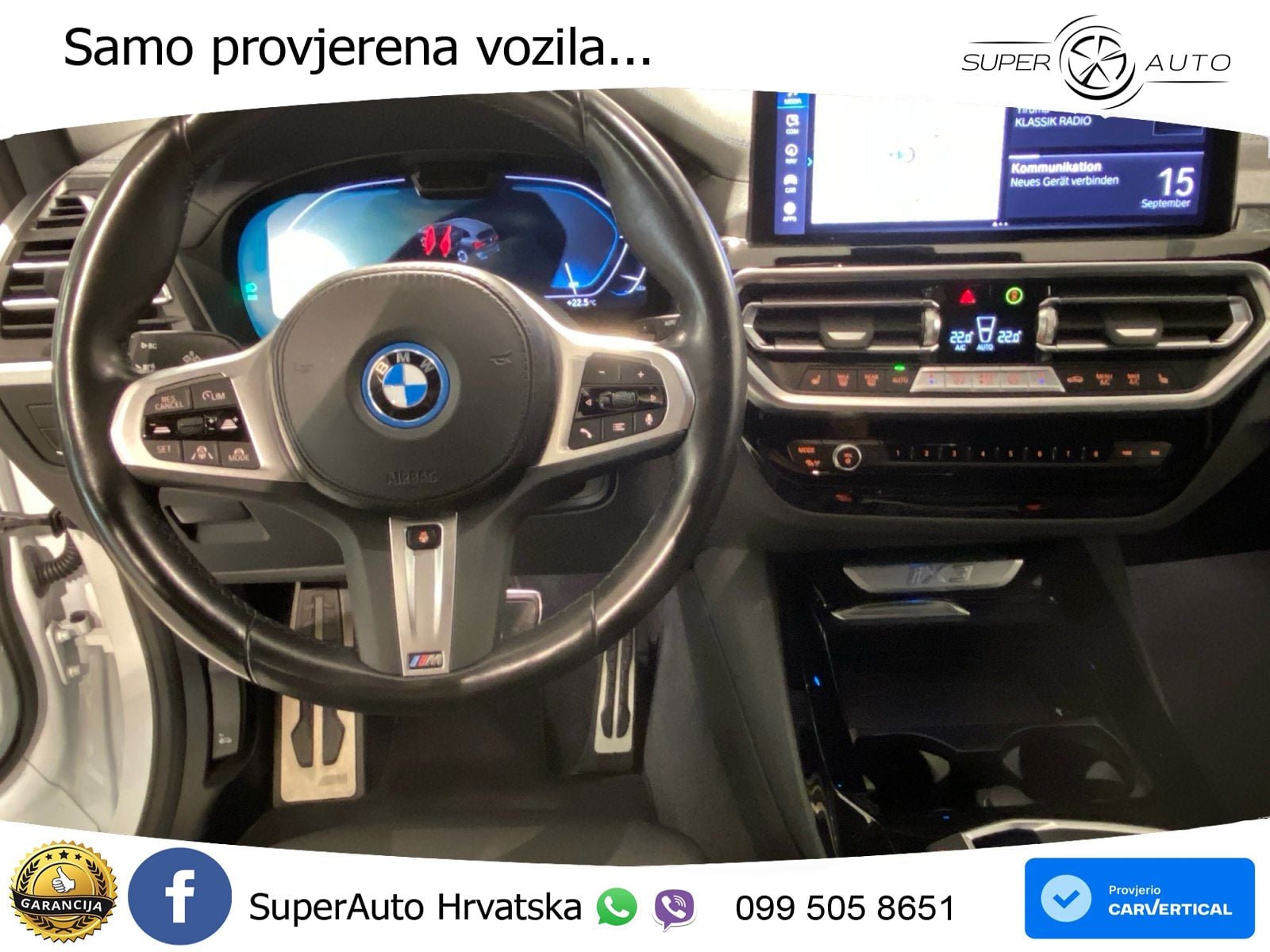 BMW iX3 80 kWh (286 KS) M Sport