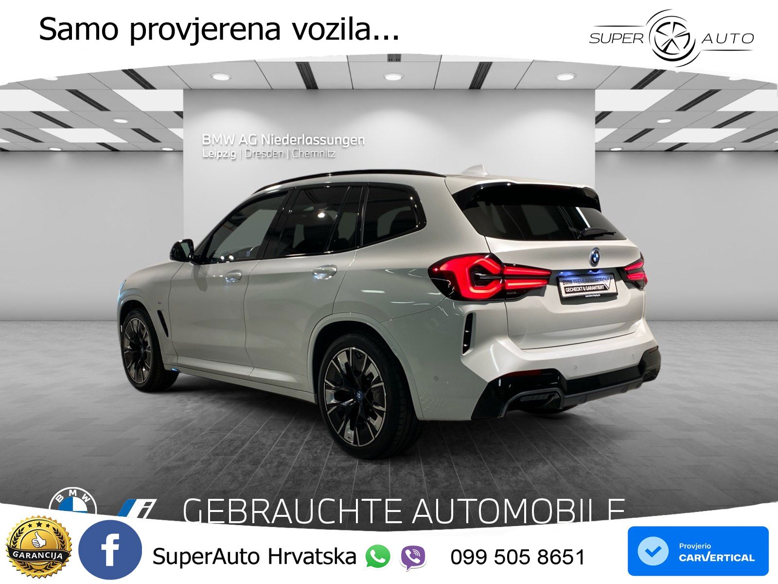 BMW iX3 80 kWh (286 KS) M Sport
