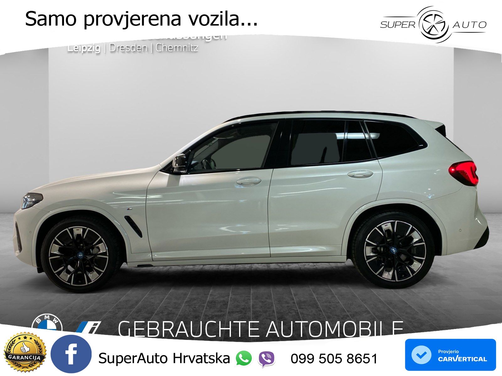 BMW iX3 80 kWh (286 KS) M Sport