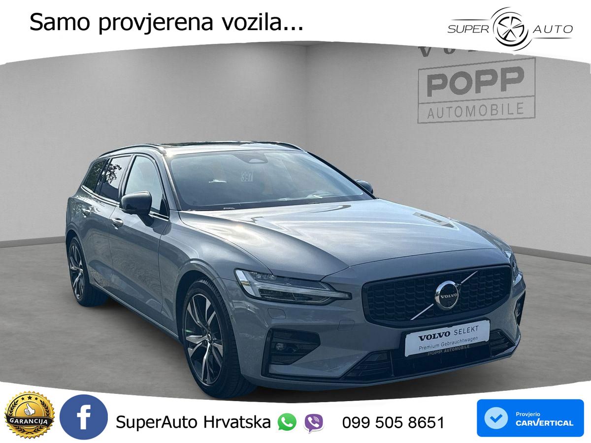 Volvo V60 2.0 B4 Benzin DCT ACC+HEAD+4xGR SJED+360+PANO