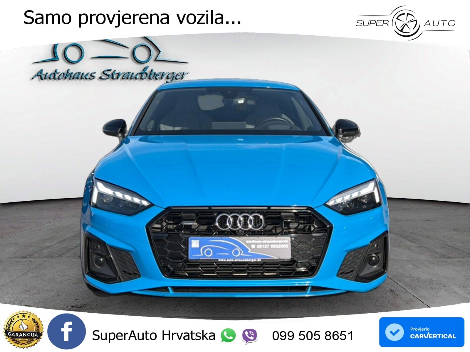 Audi A5 Sportback 45 TFSI (265 KS) quattro S tronic S line MATRIX+GR SJED+KAM