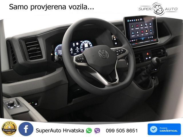 Volkswagen Crafter Kasten 35 MJ 2026 Beifahrerdoppelsitzban 140 KS