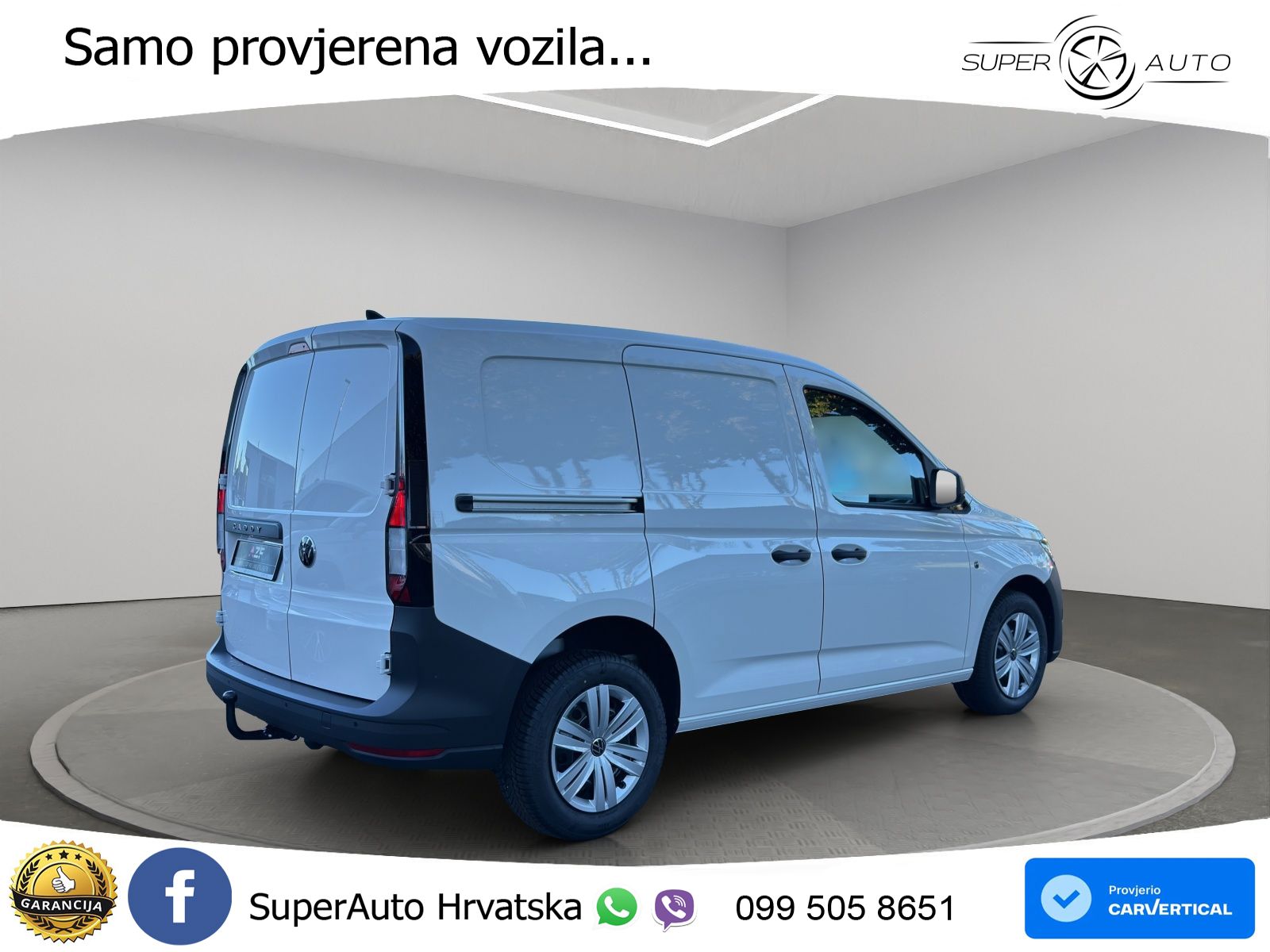 Volkswagen Caddy Cargo 2,0 TDI 6-Gang-Schalter 102 KS
