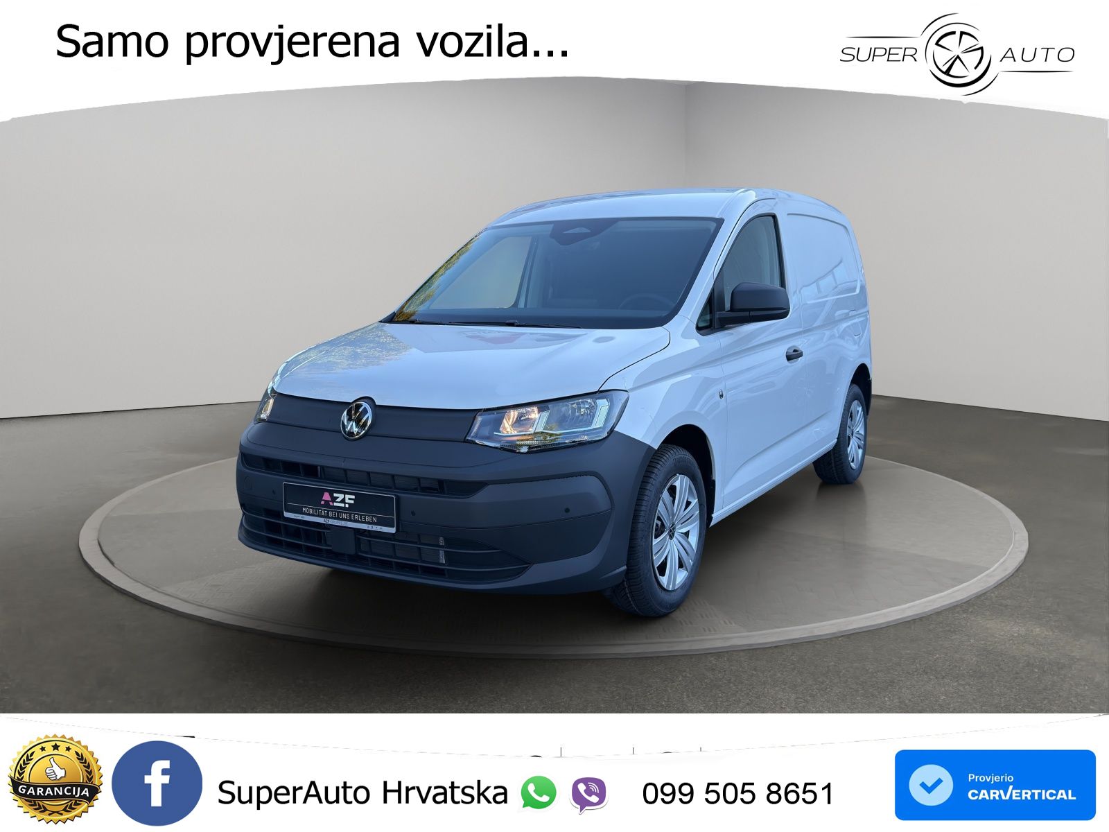 Volkswagen Caddy Cargo 2,0 TDI 6-Gang-Schalter 102 KS