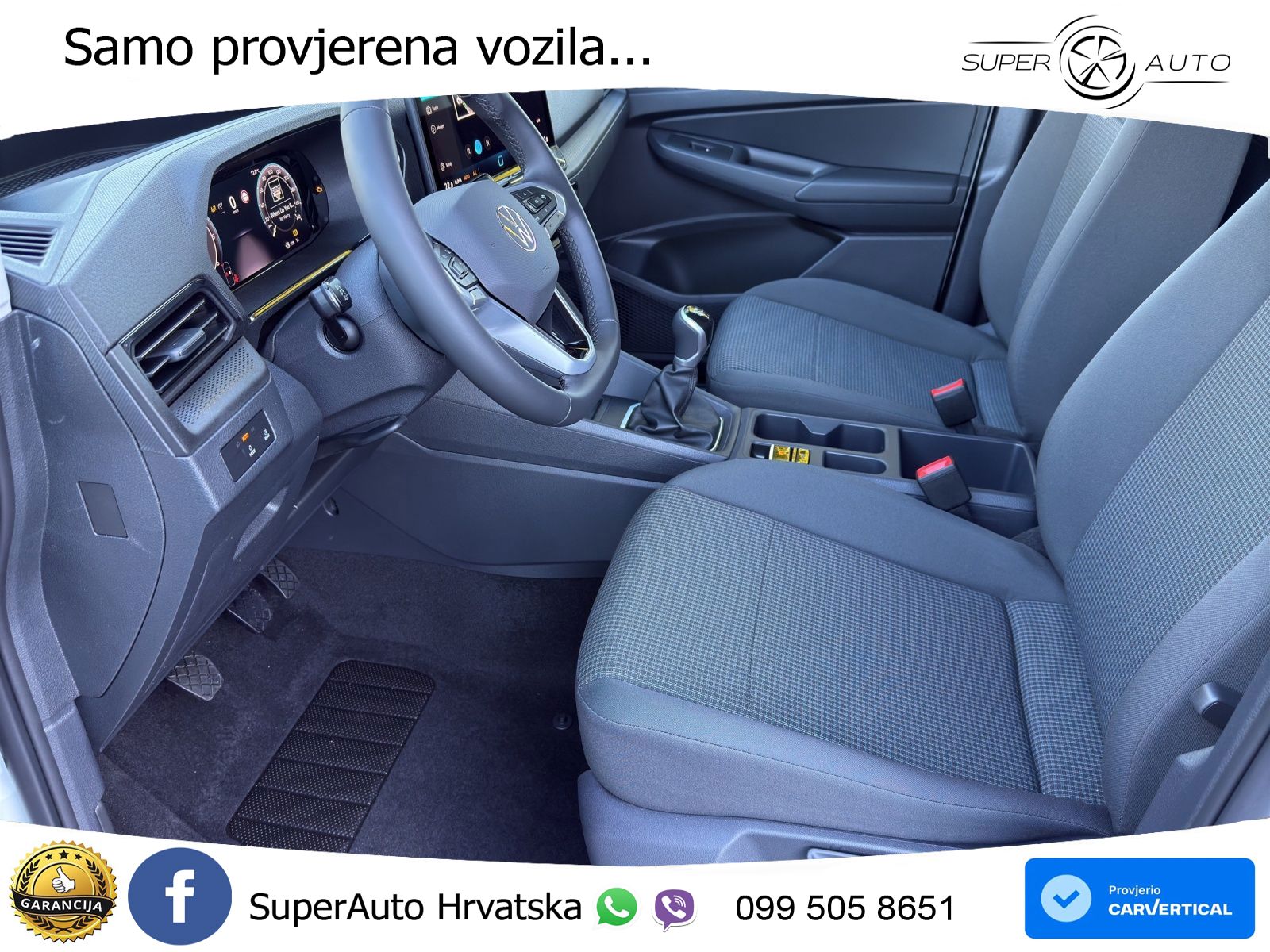 Volkswagen Caddy Cargo 2,0 TDI 6-Gang-Schalter 102 KS