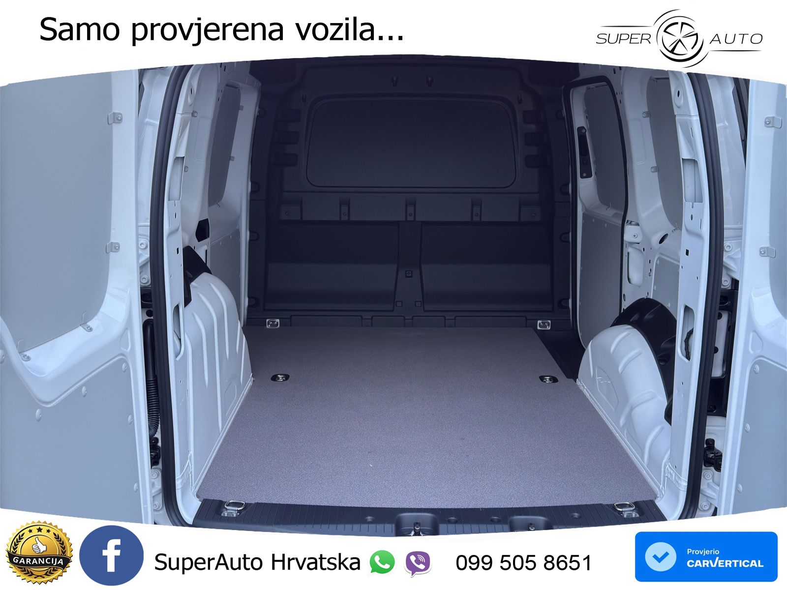 Volkswagen Caddy Cargo 2,0 TDI 6-Gang-Schalter 102 KS