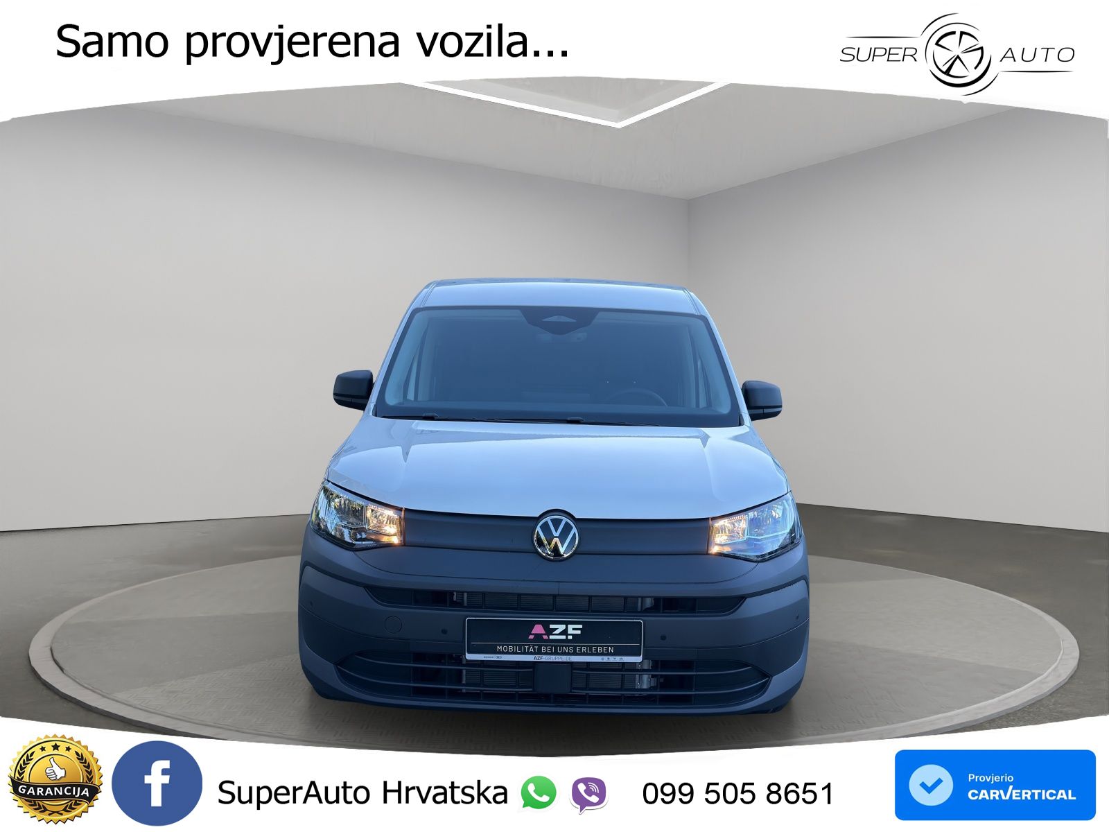 Volkswagen Caddy Cargo 2,0 TDI 6-Gang-Schalter 102 KS