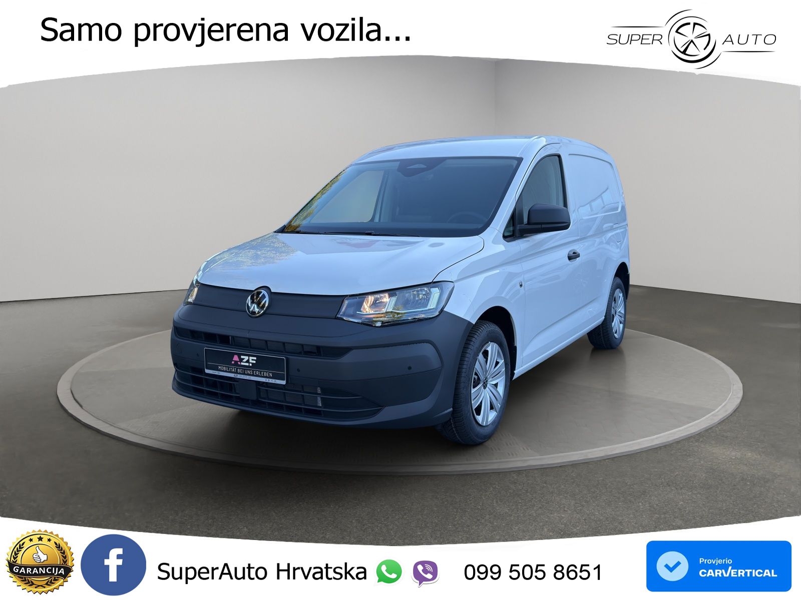 Volkswagen Caddy Cargo 2,0 TDI 6-Gang-Schalter 102 KS