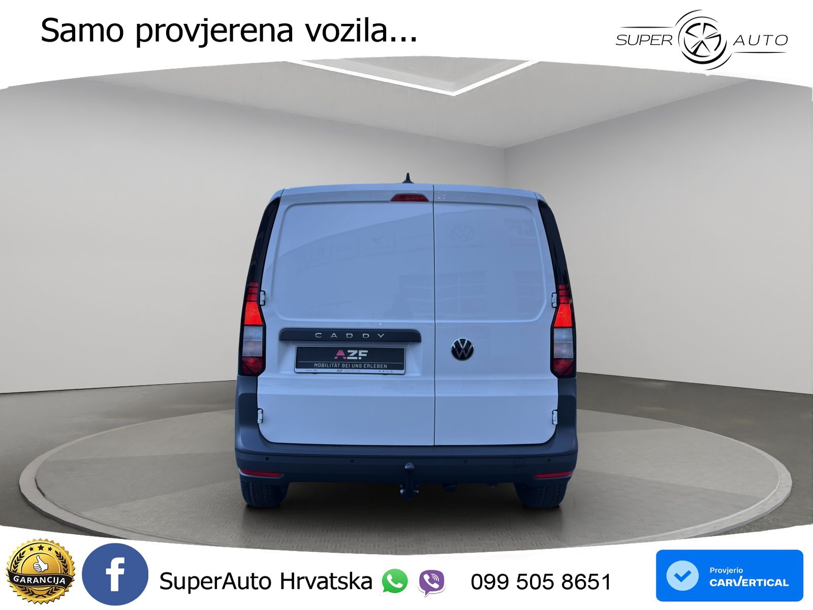 Volkswagen Caddy Cargo 2,0 TDI 6-Gang-Schalter 102 KS