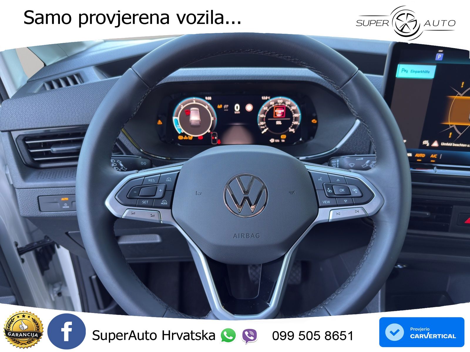 Volkswagen Caddy Cargo 2,0 TDI 6-Gang-Schalter 102 KS