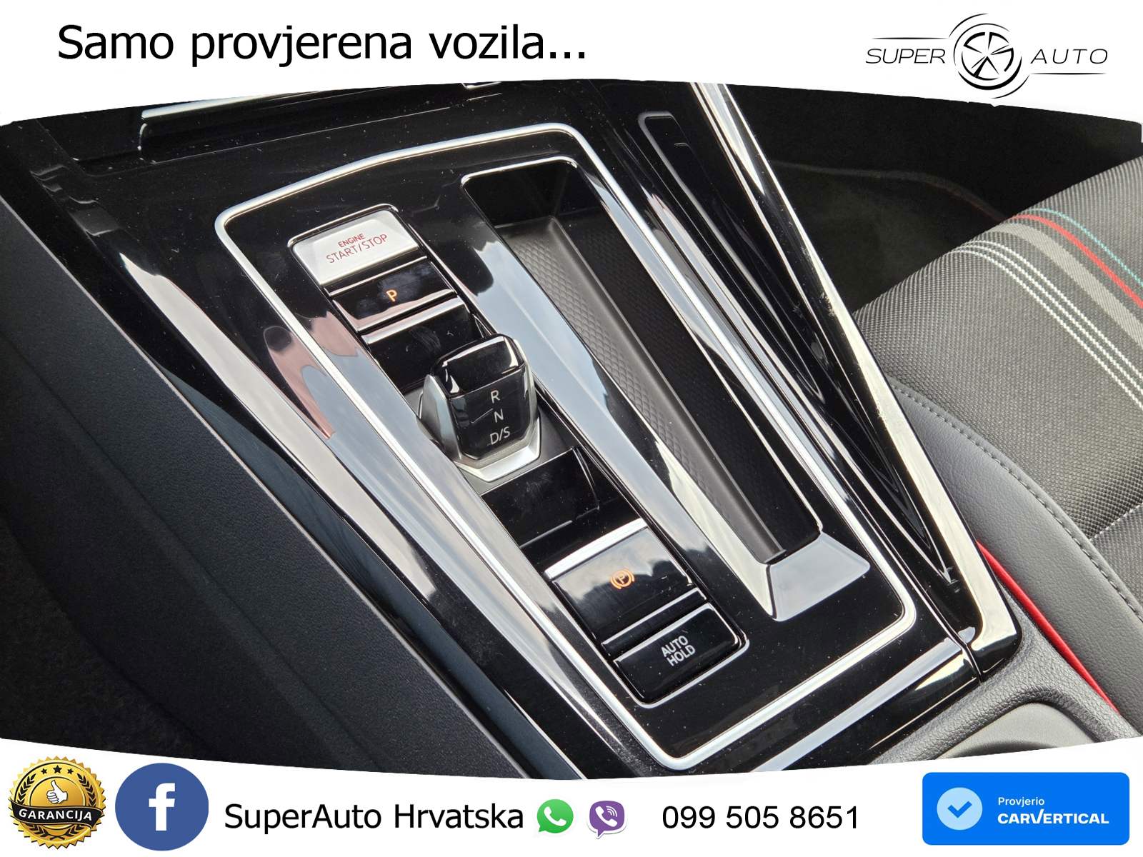 VW Golf 8 GTI 2.0 TSI DSG 50 Edition 325 KS, REG 08/27 AKRAPOVIĆ+ACC+LED+360