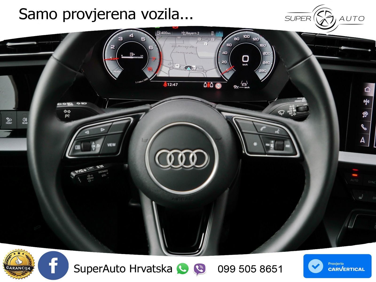 Audi A3 35 TFSI (150 KS) LED+GR SJED+ACC