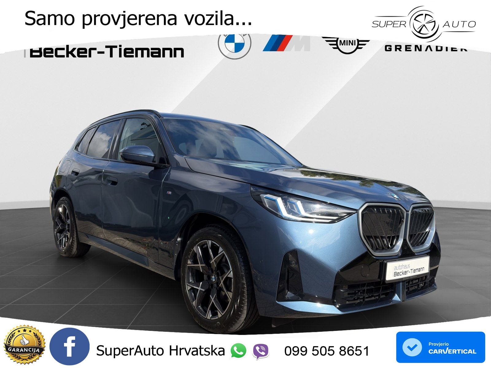 BMW X3 30e xDrive Steptronic M Sport LED+GR SJED+ACC