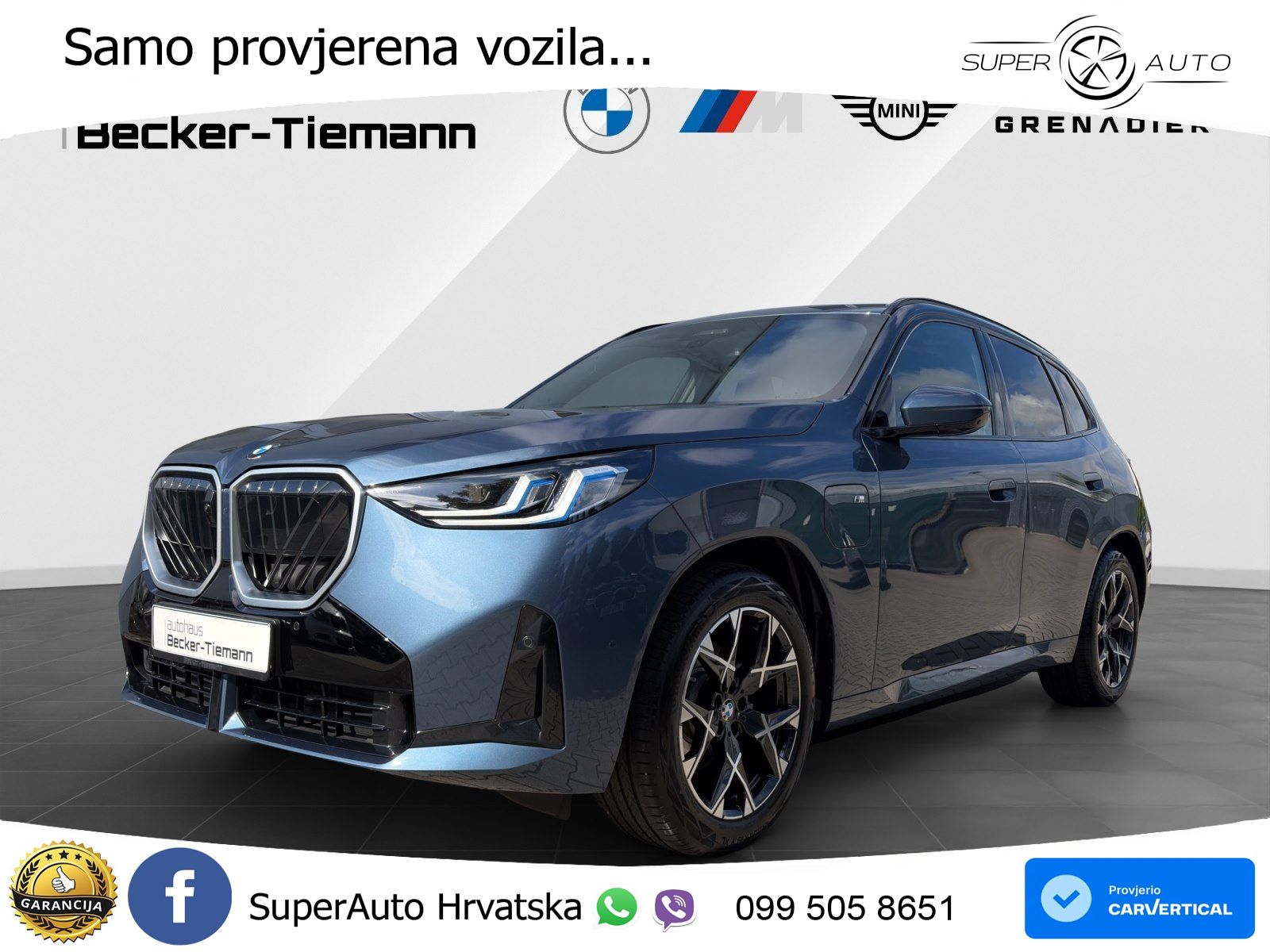 BMW X3 30e xDrive Steptronic M Sport LED+GR SJED+ACC