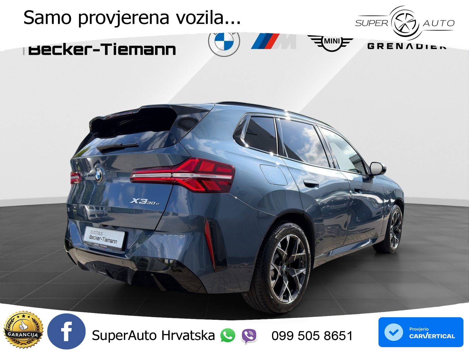 BMW X3 30e xDrive Steptronic M Sport LED+GR SJED+ACC
