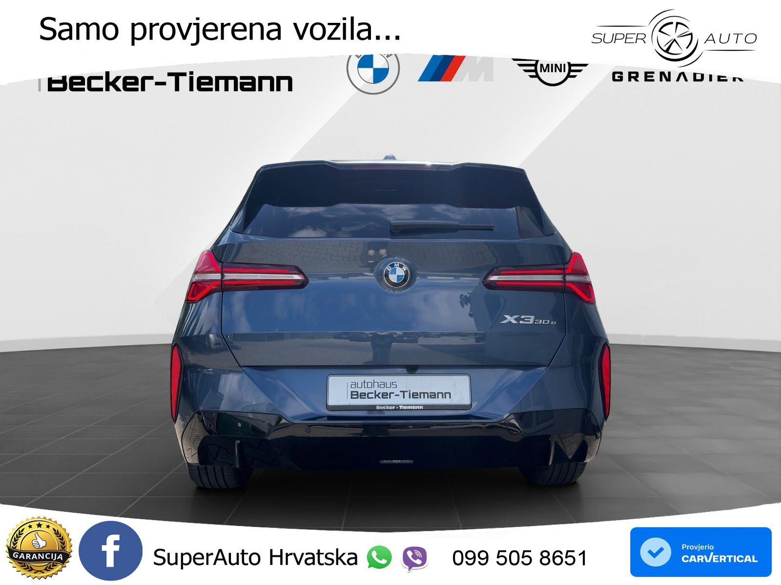 BMW X3 30e xDrive Steptronic M Sport LED+GR SJED+ACC