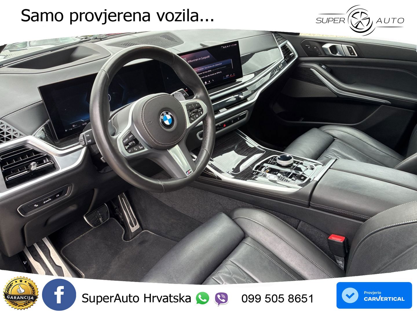 BMW X7 40d (352 KS) xDrive Steptronic M Sport ZRAČNI+ACC+GR SJED+KAM+PANO