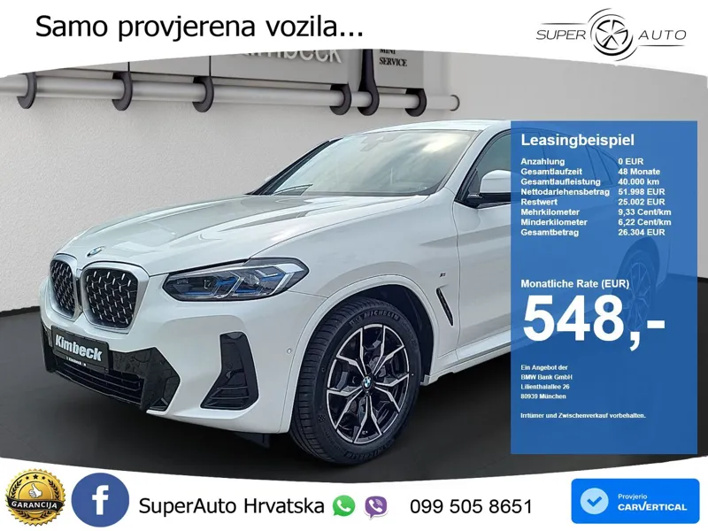 BMW X4 20i (184 KS) xDrive Steptronic M Sport