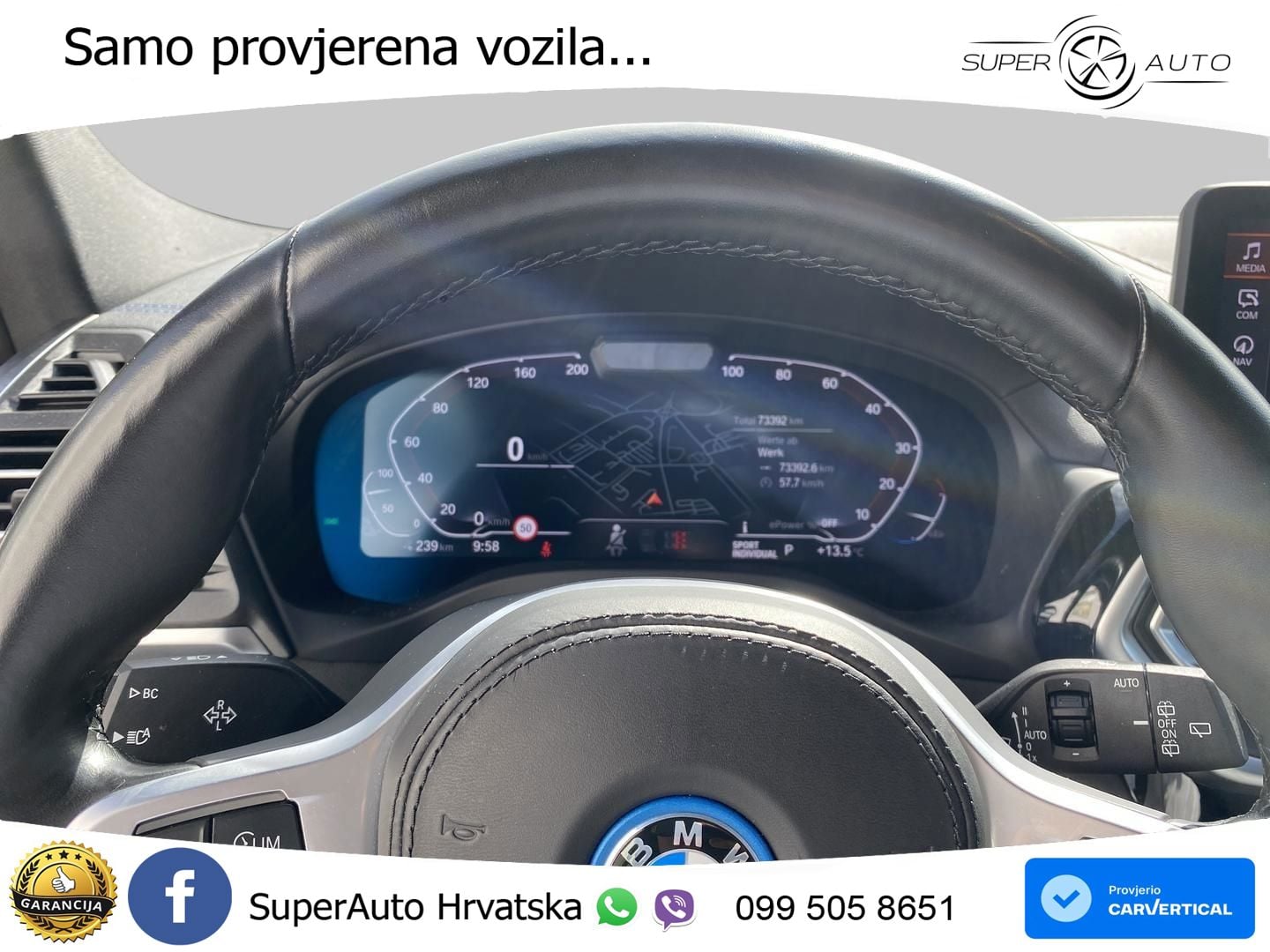 BMW iX3 80 kWh (286 KS)