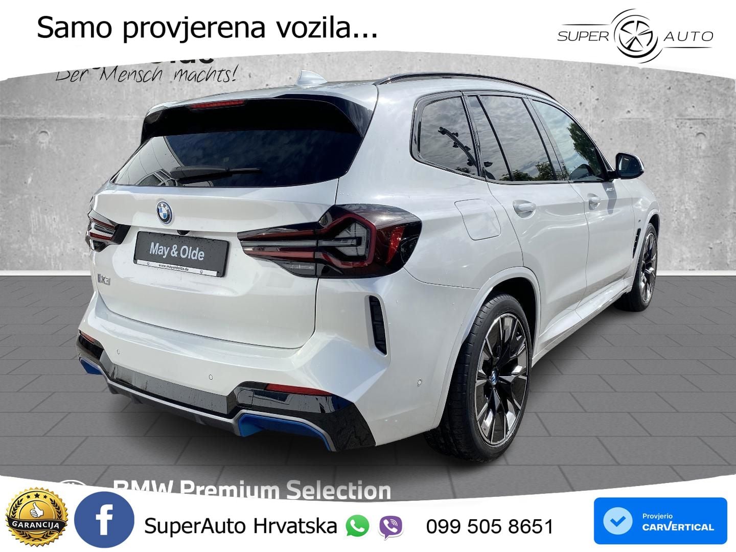BMW iX3 80 kWh (286 KS)