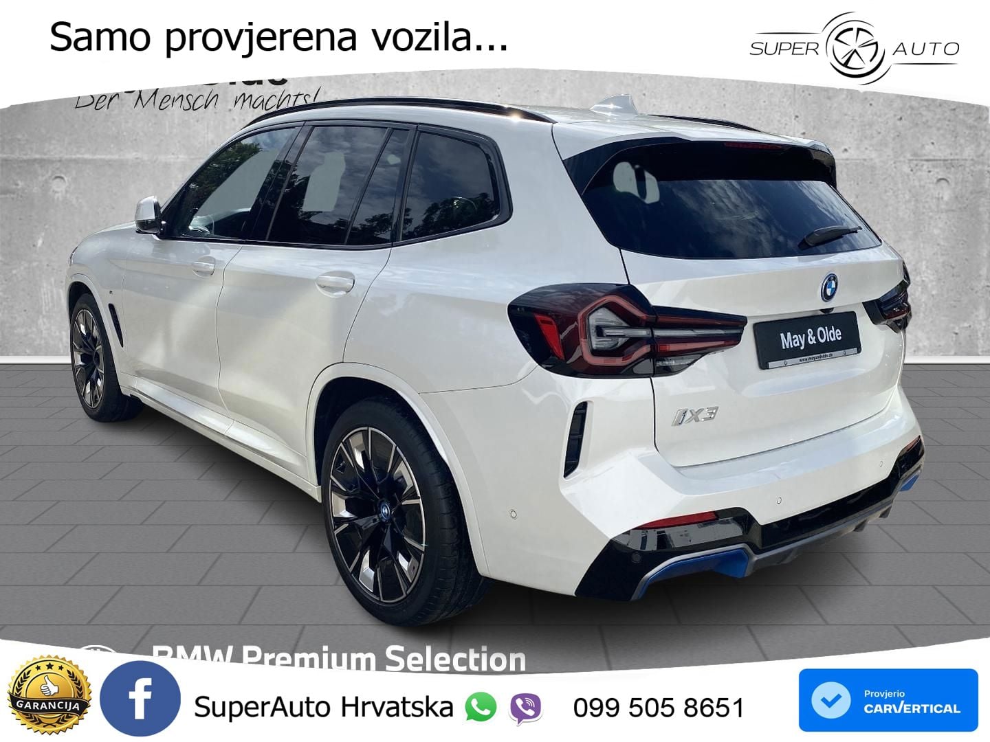 BMW iX3 80 kWh (286 KS)