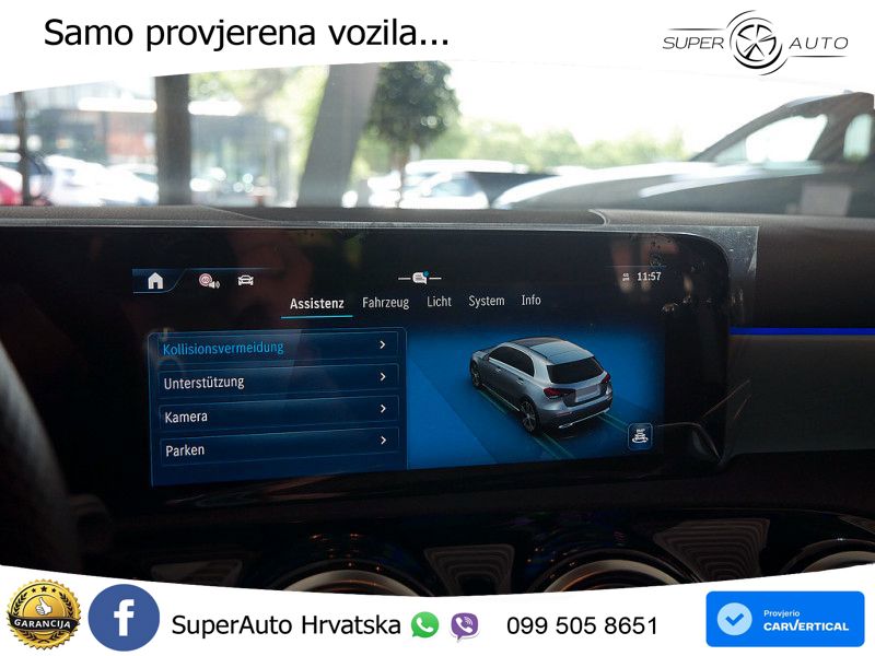 Mercedes-Benz A 200 7G-DCT AMG LED+GR SJED+ACC