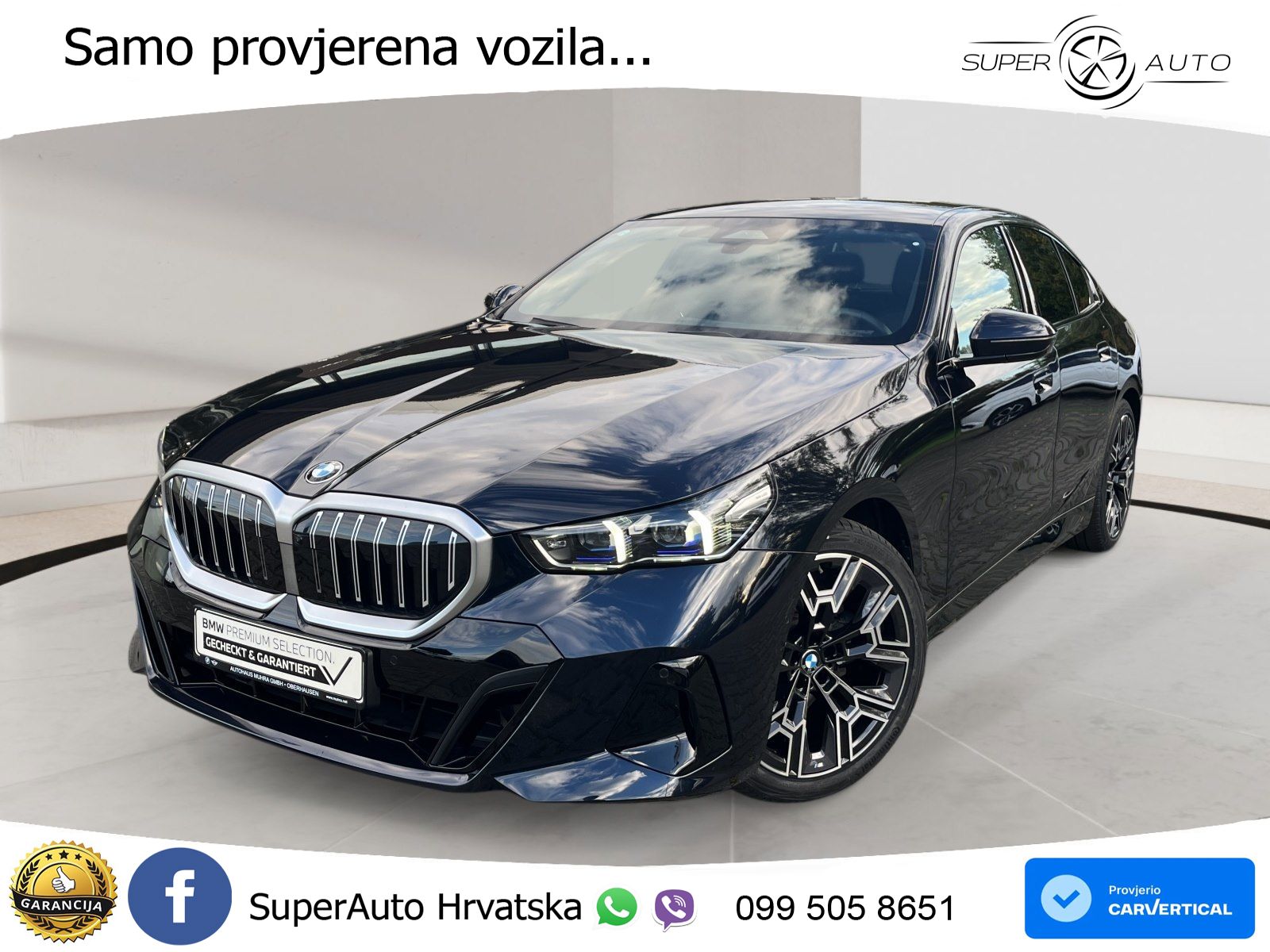 BMW 520d (197 KS) Steptronic M Sport LED+GR SJED+ACC