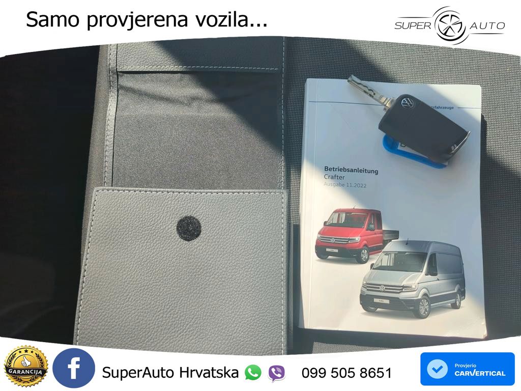 Volkswagen Crafter Kasten 35 lang Hochdach FWD Frsichdienst 140 KS