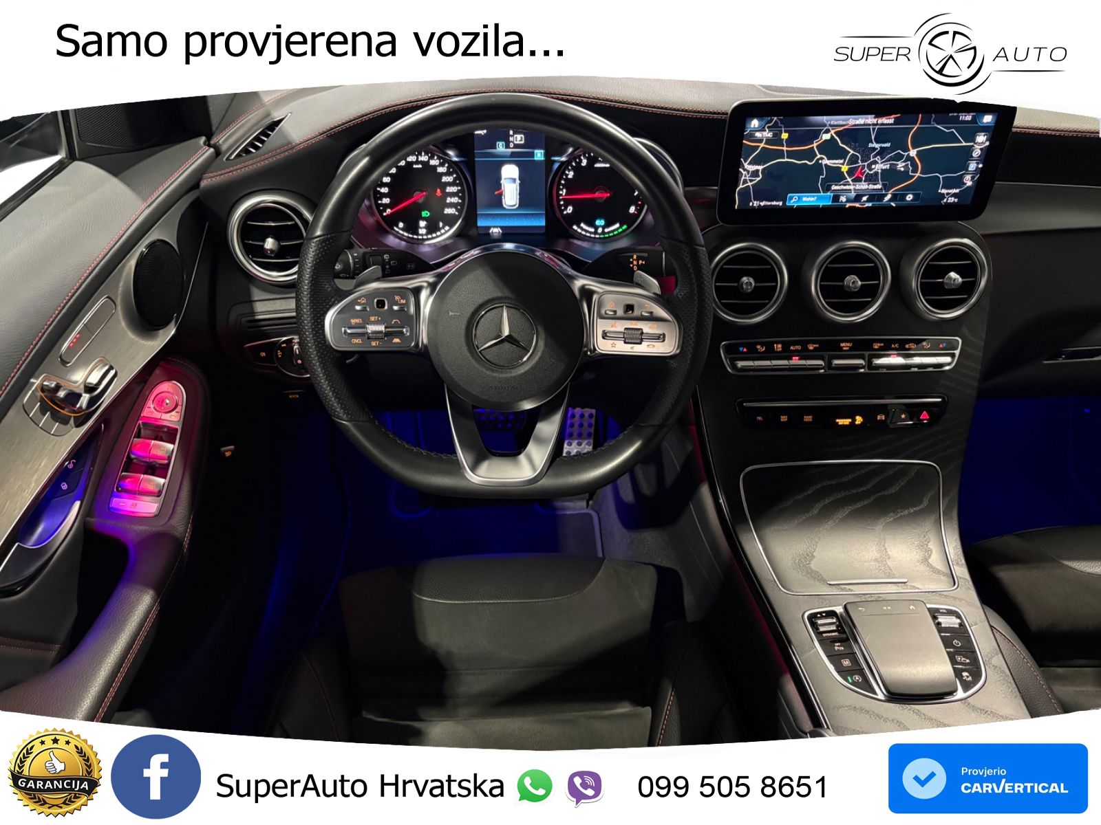 Mercedes GLC 200 (197 KS) 4MATIC G-TRONIC AMG LED+GR SJED+ACC