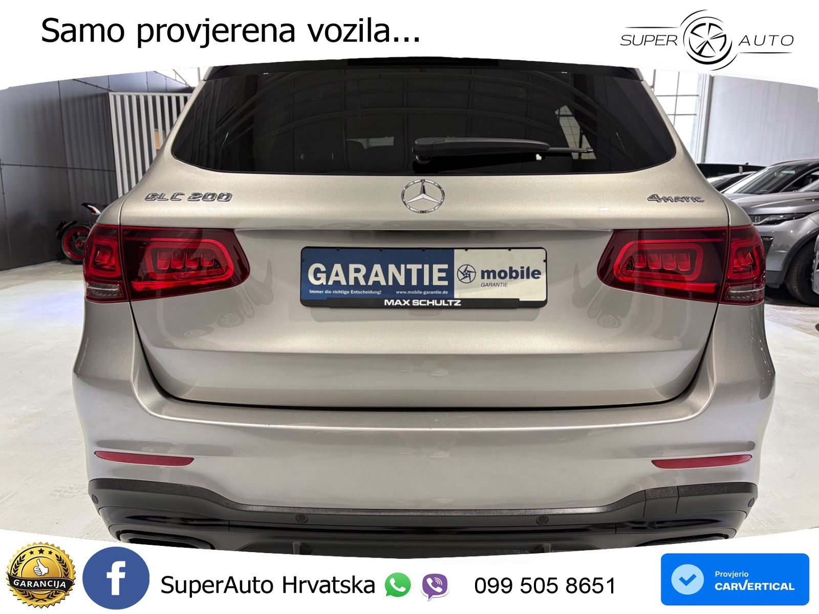 Mercedes GLC 200 (197 KS) 4MATIC G-TRONIC AMG LED+GR SJED+ACC