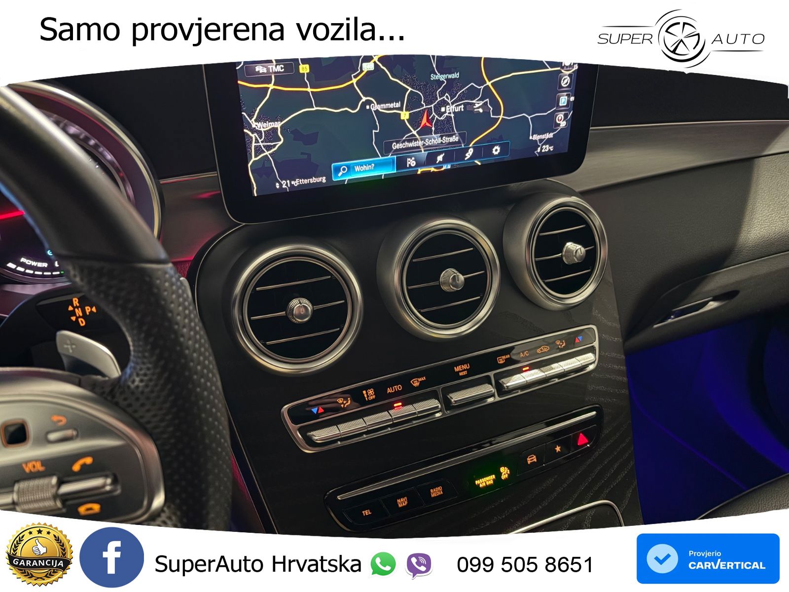 Mercedes GLC 200 (197 KS) 4MATIC G-TRONIC AMG LED+GR SJED+ACC