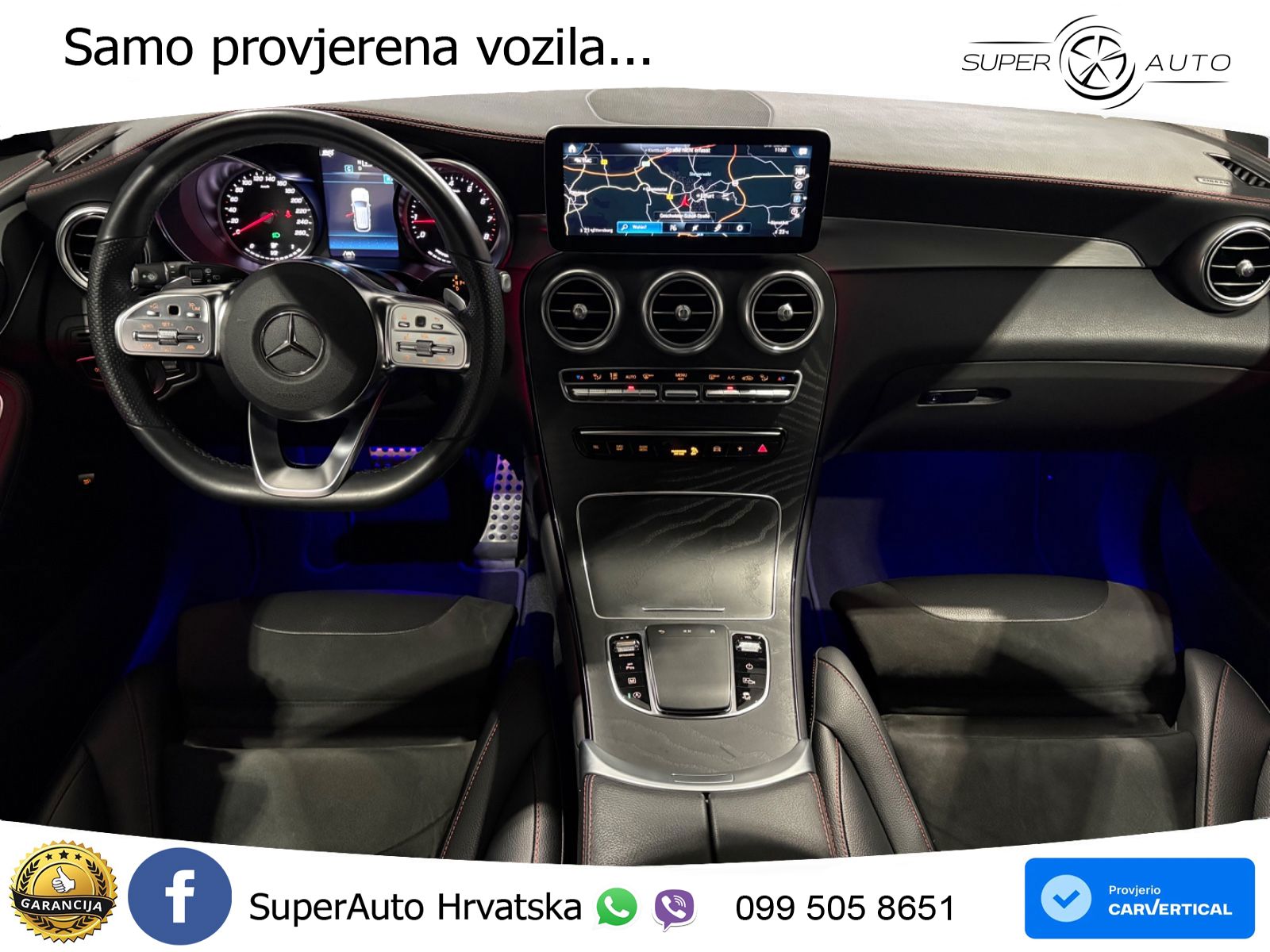 Mercedes GLC 200 (197 KS) 4MATIC G-TRONIC AMG LED+GR SJED+ACC