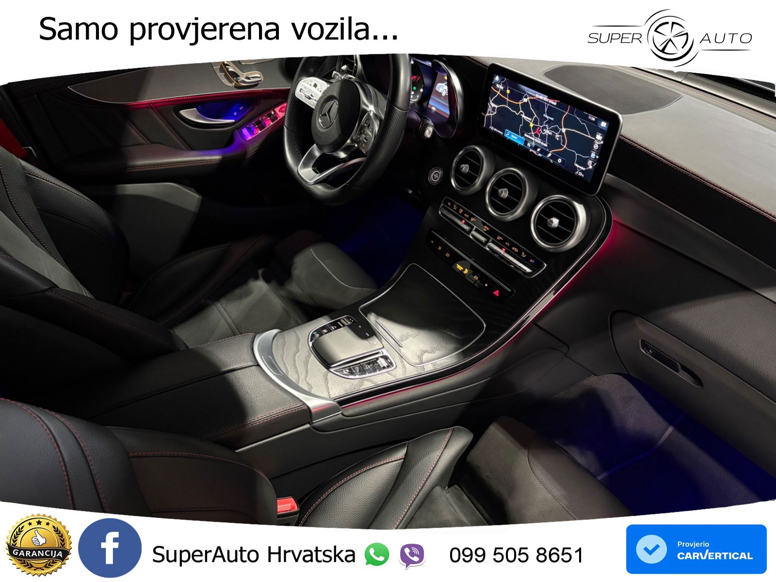 Mercedes GLC 200 (197 KS) 4MATIC G-TRONIC AMG LED+GR SJED+ACC