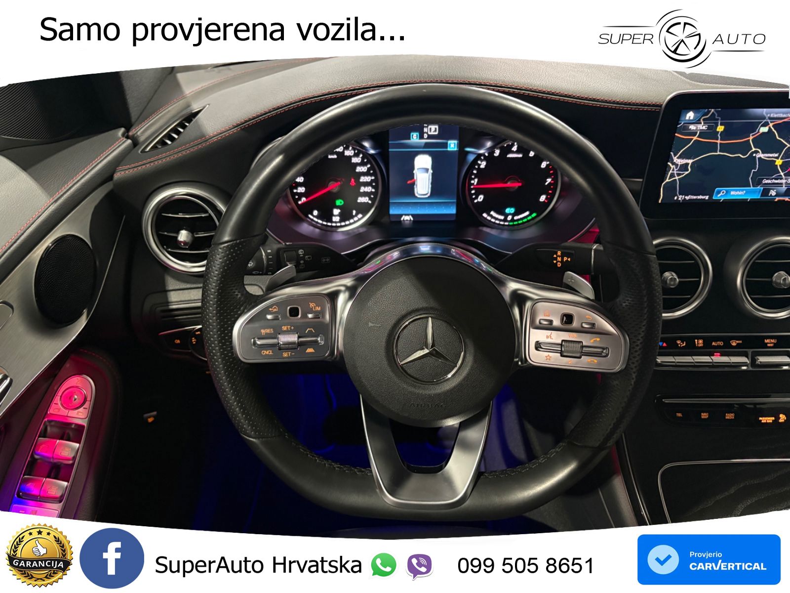 Mercedes GLC 200 (197 KS) 4MATIC G-TRONIC AMG LED+GR SJED+ACC